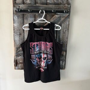 Men's Harley Davidson Sturgis 84th 2024 Black Hills Rally Tank Top